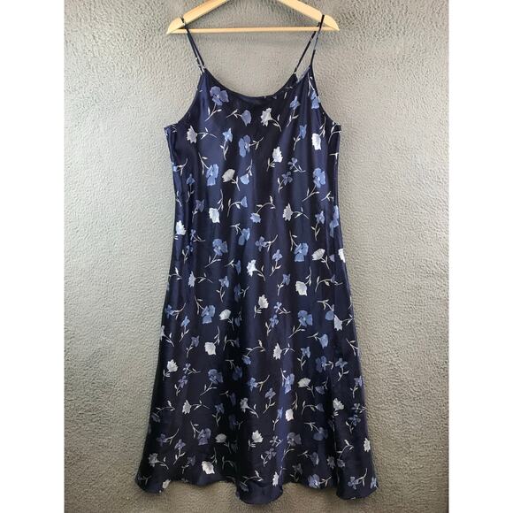 Intimate Essentials Nightgown Slip Lingerie Floral size 14/16 - Picture 2 of 11